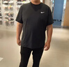 耐克（NIKE）官方DRI-FIT HYVERSE男速干短袖訓(xùn)練上衣秋季針織DV9840 010黑/白 XL 曬單實(shí)拍圖