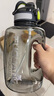 富光噸杯桶大容量塑料杯水杯Tritan刻度吸管運動戶外水壺杯子2600ML 曬單實拍圖