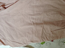 京東京造10A抗菌純棉睡衣女短袖套裝25春夏情侶家居服粉色L 曬單實(shí)拍圖