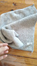 美家日記竹纖維抹布 灰色30*30cm*3條洗碗布 不粘油吸水巾廚房用品不掉毛 曬單實拍圖