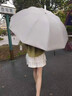 WCZ德國防風(fēng)大暴雨傘遮太陽傘防曬加大加厚加固晴雨兩用女特超大號(hào)男 梧桐米【150cm超大傘面+荷葉拒水+合金加粗傘骨 曬單實(shí)拍圖