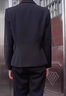 韓曼柯（HANMANKE）平駁領(lǐng)西裝外套女休閑日常黑色西服時尚氣質(zhì)通勤女士職業(yè)正裝套裝 曬單實拍圖