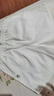 SOVK短褲女2025新款夏季薄款寬松自然腰顯瘦女褲夏天寬松運(yùn)動(dòng)休閑熱褲 白色DK L 【建議100--115斤】 曬單實(shí)拍圖
