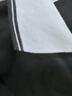 FILA FUSION斐樂潮牌女子針織連衣裙2025夏新款休閑V領(lǐng)短袖連身裙 正黑色-BK M 曬單實(shí)拍圖