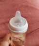 貝親（Pigeon）玻璃奶瓶寬口徑防脹氣240ml M號(hào)奶嘴 3月+ AA187  曬單實(shí)拍圖