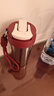膳魔師（THERMOS）泡茶直飲高檔禮品杯兒童高真空內(nèi)外純鈦杯便攜戶外男女400ml粉 曬單實(shí)拍圖