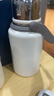 希樂（cille）保溫杯大容量男女戶外露營便攜茶杯手提杯子雙飲水杯雪球白 曬單實拍圖