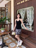 人本女鞋夏季新款百搭德訓(xùn)鞋休閑運(yùn)動(dòng)鞋子女透氣愛心輕便不累腳登山鞋 米卡其 38 曬單實(shí)拍圖