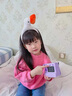 楪嫦德國兒童照相機拍立得酷洛米7-14歲女孩生日禮物數碼相機彩色打印 庫洛米9600W像素【32G卡+4卷相紙+禮包】 曬單實拍圖