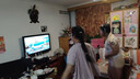 小霸王A20跳舞毯家用體感游戲機(jī)連接電視兒童運(yùn)動(dòng)跑步毯 專用一體機(jī) 射擊游戲休閑益智運(yùn)動(dòng)瑜伽 禮物女孩 AR攝像【主機(jī)+雙手柄+體感槍+PU紫色跳舞毯】 曬單實(shí)拍圖