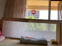 利伯頓（LIBODUN）嬰兒床圍欄寶寶防摔床上防護(hù)欄兒童床邊檔板床圍擋PRO款月光米2米 曬單實(shí)拍圖