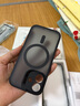 億色（ESR）適用蘋果16手機(jī)殼iPhone16保護(hù)套磁吸超薄鏡頭全包氣囊防摔殼magsafe無(wú)線充電男黑邊半透黑 曬單實(shí)拍圖