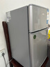 奧克斯小冰箱家用小型迷你冷藏冷凍兩用出租房宿舍用節(jié)能省電寢室辦公室電冰箱 【熱賣款 升級(jí)凈化去味】22A126DW銀 曬單實(shí)拍圖