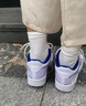 耐克（NIKE）定制NikeAirForce1AF1藍(lán)莓時刻少女甜美白紫低幫女款板鞋送禮 藍(lán)莓時刻 定制款不退換 36 曬單實拍圖