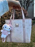 COW & KITTY正品凱蒂貓2025新款女士手提包女士單肩旅游包斜挎包生日禮物女生 櫻花粉送掛件禮盒 24-11-20 曬單實(shí)拍圖