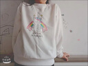 奧特曼童裝女童套裝春秋季2025新款中大童裝女孩外穿兒童秋裝衛(wèi)衣牛仔褲 熱售衛(wèi)衣牛仔褲/彩虹馬白衣+彩虹 120 cm 曬單實(shí)拍圖