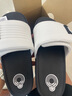 耐克（NIKE）官方OFFCOURT ADJUST男拖鞋秋季魔術貼一字拖室內(nèi)DQ9624 100山峰白/山峰白/黑 44 曬單實拍圖