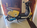 立馬電動摩托車MINI 80公里長續(xù)航1200W電機60V20Ah鉛酸電池外賣家用舒適出行電動車 檸檬密黃 曬單實拍圖