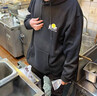 幕后英雄餐飲連帽衛(wèi)衣定制logo工作服秋冬季奶茶火鍋店餐廳長(zhǎng)袖工裝外套 春秋款帽衫 常規(guī) XL 曬單實(shí)拍圖