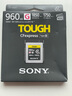索尼（SONY）960GB CFexpress Type B 存儲卡 讀速1850MB/s 三防卡 支持VPG400 CEB-G960T 曬單實(shí)拍圖