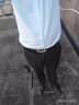 西褲男夏季薄款職業(yè)正裝商務(wù)修身抗皺免燙直筒西服褲輕奢休閑長褲 黑色 32 （125斤左右） 曬單實拍圖