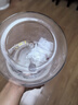 樂(lè)扣樂(lè)扣大容量運(yùn)動(dòng)水杯大肚杯便攜吸管杯子兒童水壺戶外塑料杯1.2L白色 曬單實(shí)拍圖