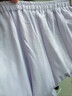 MEJU純棉雙層紗布女長(cháng)袖睡衣溫柔粉色可愛(ài)刺繡V領(lǐng)家居服套裝女裝 紫色 L (165) 116-130斤以?xún)?曬單實(shí)拍圖