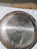 美的（Midea）不粘鍋炒鍋 平底電磁爐炒鍋 燃氣灶專用鍋 明火通用炒菜鍋鋁合金 【電磁爐專用】奶油白+蓋 28cm 曬單實拍圖