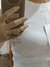 ARKET女裝 純棉上衣吊帶內(nèi)搭背心白色夏季0974907001 白色 M 170/96A 曬單實(shí)拍圖