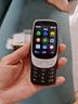 諾基亞（NOKIA）3210 4G 移動聯(lián)通電信廣電全網(wǎng)通 2.4英寸雙卡雙待 直板按鍵學生功能機備用手機黑色 曬單實拍圖