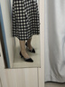 百麗（Belle）閃鉆條帶高跟鞋女商場同款高跟單鞋A9L1DBK4 黑色 37 (235mm) 曬單實(shí)拍圖
