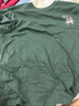 名創(chuàng)優(yōu)品（MINISO）短袖男純棉休閑寬松夏季圓領(lǐng)百搭青少年潮流半袖t恤 酒紅 2XL 曬單實(shí)拍圖