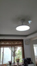 美的（Midea）風(fēng)扇燈餐廳吊扇燈led臥室燈隱形扇葉遙控三防燈具熟睡風(fēng)包安裝 曬單實(shí)拍圖