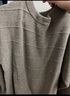 優(yōu)衣庫合作款男裝柔軟綿羊毛圓領(lǐng)針織衫長(cháng)袖毛衣毛衫25秋冬479832 33 卡其色 XL /180/108B 曬單實(shí)拍圖