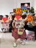 班喜迪女童夏裝套裝2025新款洋氣兒童短袖短褲兩件套寶寶衣服夏季小童裝 紅格子 90 曬單實拍圖