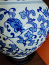 傲世景德鎮(zhèn)陶瓷器青花瓷花瓶工藝品客廳擺件玄關辦公室博古架裝飾品 青花纏枝蓮賞瓶+底座+證書 曬單實拍圖