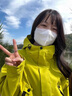 羅蒙戶外連帽夾克外套秋冬季防風防水男女沖鋒衣男登山服熒光綠L 曬單實拍圖