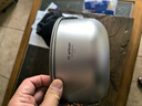 Ti artisan鈦工匠戶外野營純鈦大湯鍋野餐便攜沙拉煮飯煲湯鍋炊具大容量2.1L 純鈦湯鍋2100ml(雙耳帶蓋款) 曬單實拍圖