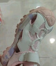 鴻星爾克（ERKE）童鞋男女大小童包頭涼鞋兒童魔術貼戶外沙灘鞋純凈粉/微晶白33 曬單實拍圖