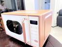 美的（Midea）小滋味微波爐烤箱一體機18L小型家用微波爐光波加熱一級能效平板變頻復古美拉德風(fēng)C1G2 復古美拉德風(fēng)18升 曬單實(shí)拍圖