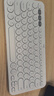 羅技（Logitech）時(shí)尚系列 K380 鍵盤 藍(lán)牙辦公鍵盤 無(wú)線鍵盤 女友 便攜超薄鍵盤 筆記本鍵盤 芍藥白 曬單實(shí)拍圖