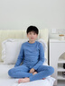 巴拉巴拉balaOne男童內(nèi)衣套裝兒童2件套新款童裝2025秋冬舒絨保暖 灰藍(lán)80235 150 曬單實拍圖