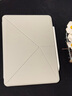 RBP適用ipad Pro234平板11寸保護套20/21/22版K折新一代磁吸雙面夾輕薄防彎多角度橫豎支撐便攜-灰色 曬單實(shí)拍圖