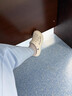 貝雅云彩 CORCS CROCS 洞洞鞋厚底戶外休閑涼鞋包頭沙灘鞋女鞋 骨白色厚底貝雅 39-40 = M7W9 曬單實拍圖