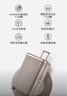 愛(ài)可樂(lè)（Echolac）明星同款大容量方形行李箱王朝出國(guó)密碼旅行箱PC142K果殼棕30吋 曬單實(shí)拍圖