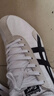 Onitsuka Tiger鬼塚虎RUNSPARK夏季男女情侶款時(shí)尚休閑鞋小白鞋 白色/黑色 40.5 曬單實(shí)拍圖