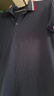 海蒙德（HIARMNODD）高端純棉POLO衫男女夏季工作服企業(yè)團體服短袖上衣 藏青 XL  曬單實(shí)拍圖
