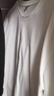 名創(chuàng)優(yōu)品（MINISO）短袖男純棉休閑寬松夏季圓領(lǐng)百搭青少年潮流半袖t恤 白 2XL 曬單實拍圖