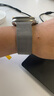 NOMAD 蘋果iwatch表帶  手表適用AppleWatch5/6/7/8/9Ultra/Ultra2運(yùn)動氟橡膠硅膠 深海藍(lán)鈦合金表扣款【42/44/45/49mm】 曬單實拍圖