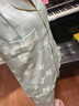 韓版高級(jí)冰絲睡衣女春秋夏季薄款短袖短褲長(zhǎng)褲套裝居家送閨蜜媽媽 藍(lán)色【短袖+短褲】 M 【建議80-100斤】 曬單實(shí)拍圖